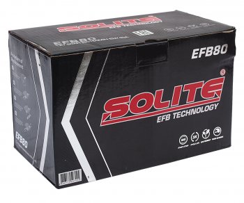 19 999 р. Аккумулятор SOLITE EFB 80Ач обратная полярность SOLITE 6ст80(0) efb80  с доставкой в г. Кемерово. Увеличить фотографию 4