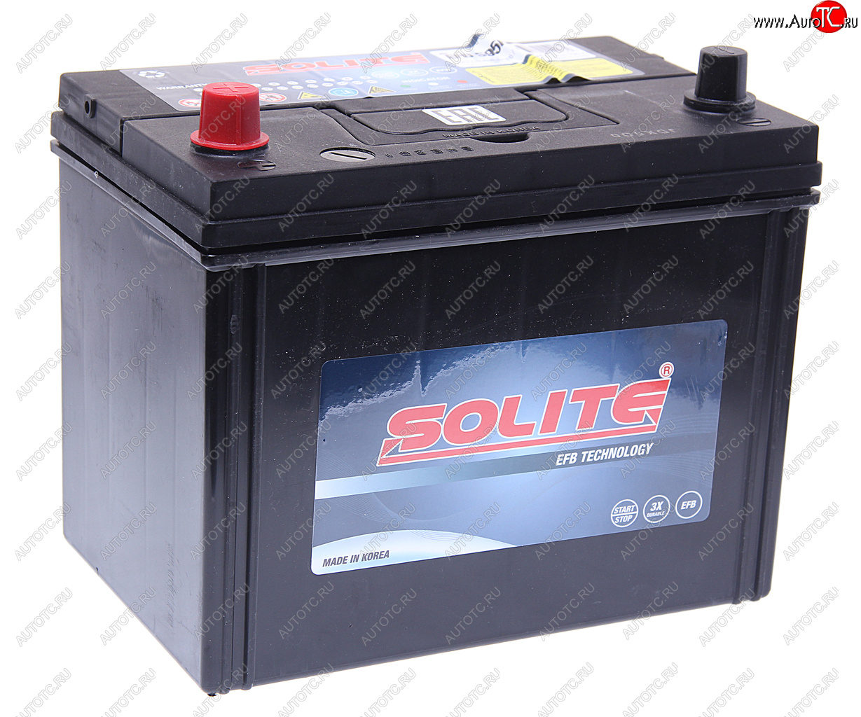 17 999 р. Аккумулятор SOLITE EFB Asia 80Ач SOLITE 6ст80(1) s95r  с доставкой в г. Кемерово
