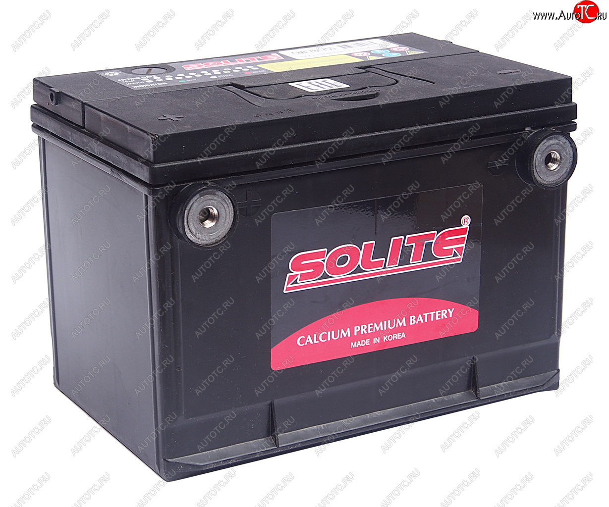 16 699 р. Аккумулятор SOLITE 85Ач боковые клеммы SOLITE 6ст85(1) cmf 78-750  с доставкой в г. Кемерово