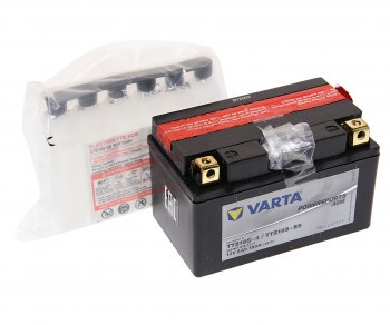 6 949 р. Аккумулятор VARTA MOTO AGM 8Ач VARTA 6ст8 ttz10s-4(bs)  с доставкой в г. Кемерово. Увеличить фотографию 1