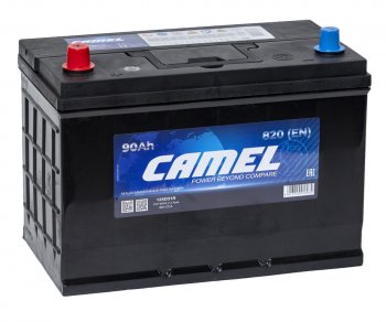 10 999 р. Аккумулятор CAMEL Asia 90Ач CAMEL 6ст90(0) 125d31r  с доставкой в г. Кемерово. Увеличить фотографию 1