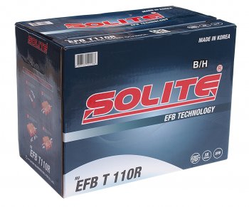 16 999 р. Аккумулятор SOLITE EFB Asia 90Ач SOLITE 6ст90(1) t110r  с доставкой в г. Кемерово. Увеличить фотографию 4