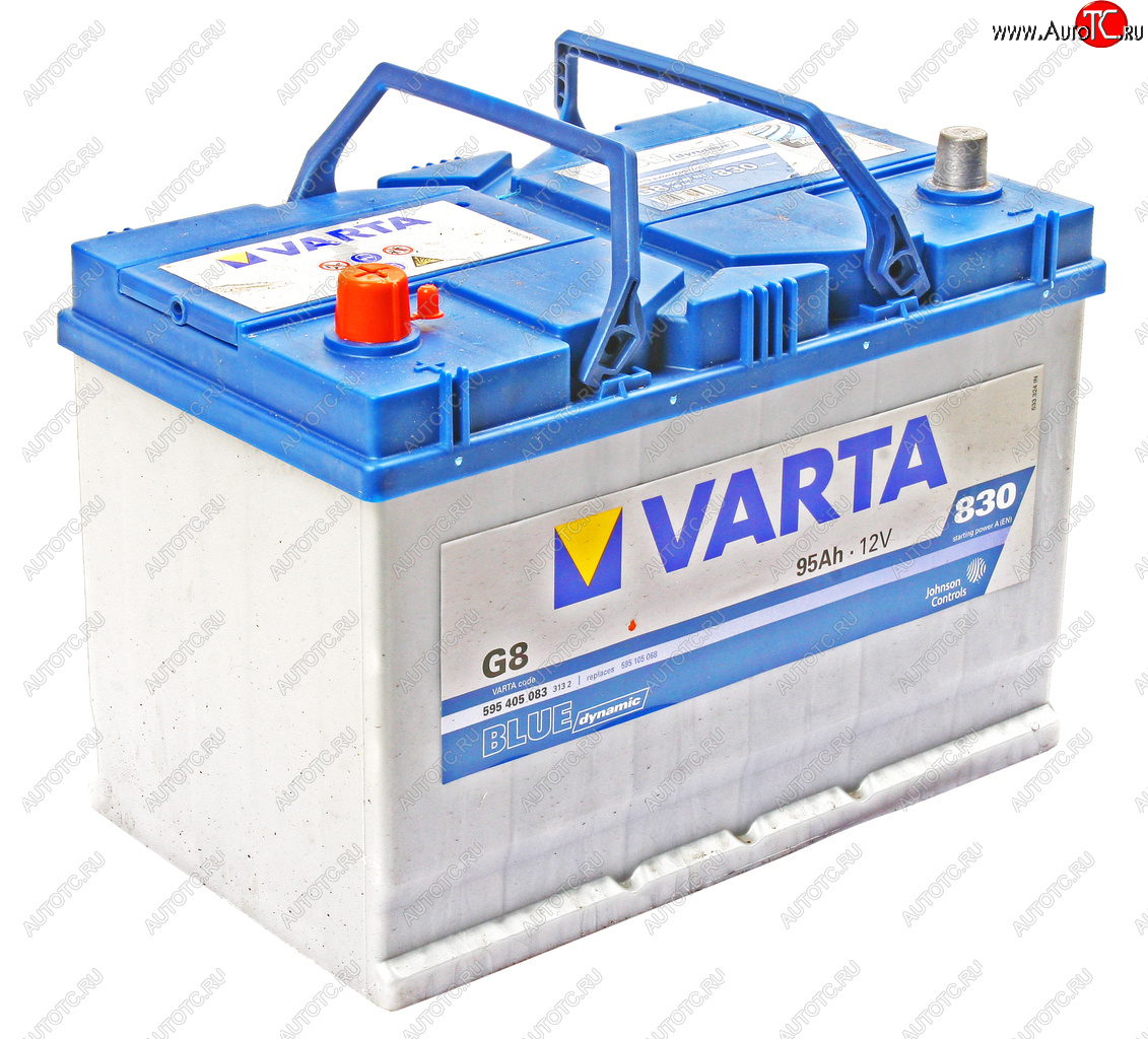 19 749 р. Аккумулятор VARTA Blue Dynamic 95Ач VARTA 6ст95(1) g8  с доставкой в г. Кемерово