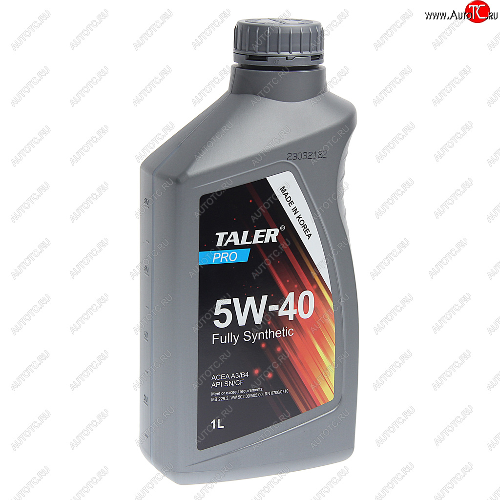 1 059 р. Масло моторное PRO A3B4 5W40 синт.1л TALER TALER 700114  с доставкой в г. Кемерово