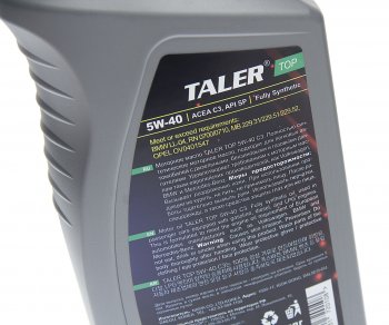 949 р. Масло моторное TOP C3 5W40 синт.1л TALER TALER 700118  с доставкой в г. Кемерово. Увеличить фотографию 2