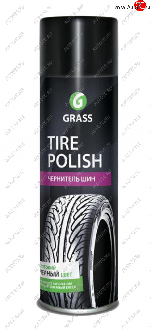 519 р. Чернитель шин 650мл аэрозоль Tire Polish GRASS GRASS 700670  с доставкой в г. Кемерово