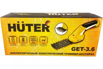 2 399 р. Кусторез (триммер) аккумуляторный 3.6В 1.5Ач HUTER HUTER 70128  с доставкой в г. Кемерово. Увеличить фотографию 11