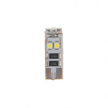 150 р. Лампа светодиодная 12V W5W T10 W2.1x9.5d 6000K 8 LED с обманкой CANbus MEGAPOWER MEGAPOWER-AUTOMOTIVE 70222w  с доставкой в г. Кемерово. Увеличить фотографию 2
