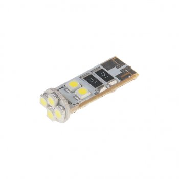 150 р. Лампа светодиодная 12V W5W T10 W2.1x9.5d 6000K 8 LED с обманкой CANbus MEGAPOWER MEGAPOWER-AUTOMOTIVE 70222w  с доставкой в г. Кемерово. Увеличить фотографию 1