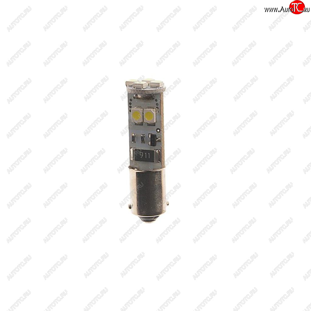 167 р. Лампа светодиодная 24V T4W BA9s 6000K 8 светодиодов с обманкой CANbus MEGAPOWER MEGAPOWER-AUTOMOTIVE 70223w-24  с доставкой в г. Кемерово