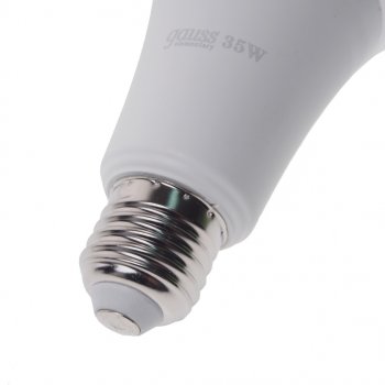 729 р. Лампа светодиодная E27 A67 35W (280W) 220V теплый GAUSS GAUSS 70225 GAUSS 70225  с доставкой в г. Кемерово. Увеличить фотографию 2
