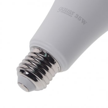 459 р. Лампа светодиодная E27 A67 35W (280W) 220V холодный GAUSS GAUSS 70235 GAUSS 70235  с доставкой в г. Кемерово. Увеличить фотографию 2
