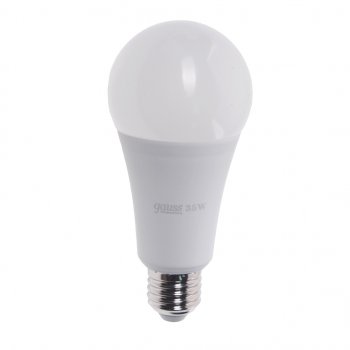 459 р. Лампа светодиодная E27 A67 35W (280W) 220V холодный GAUSS GAUSS 70235 GAUSS 70235  с доставкой в г. Кемерово. Увеличить фотографию 1