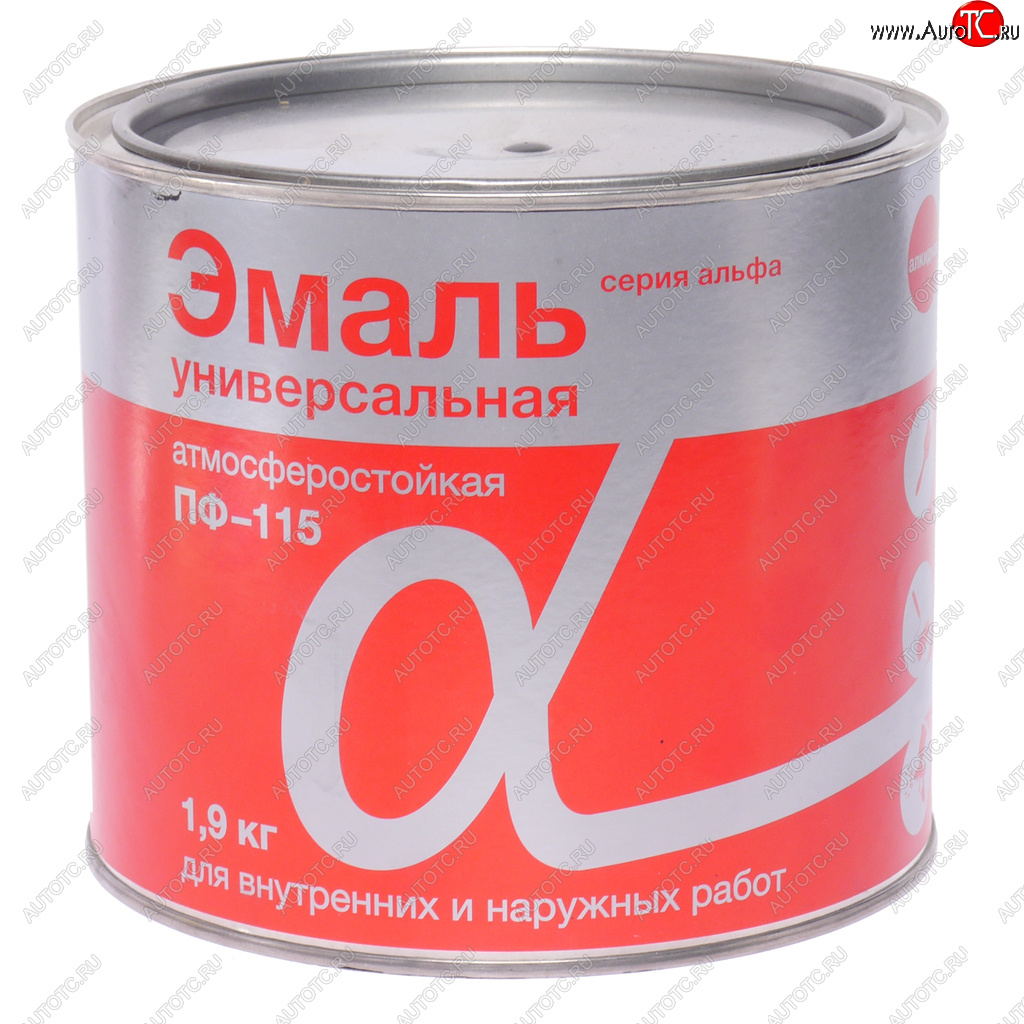 529 р. Краска черная 1.9кг ПФ-115 АЛЬФА АЛЬФА 704  с доставкой в г. Кемерово