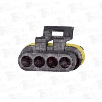 679 р. Разъем SCANIA DAF IVECO электрический (4-х контактный) (7811032+7811046) TE PARTS TE PARTS 7111078  с доставкой в г. Кемерово. Увеличить фотографию 4