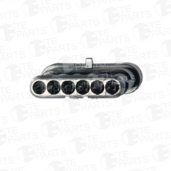 689 р. Разъем IVECO электрический (6-ти контактный) (7813067+7813062) TE PARTS TE PARTS 7113029  с доставкой в г. Кемерово. Увеличить фотографию 2