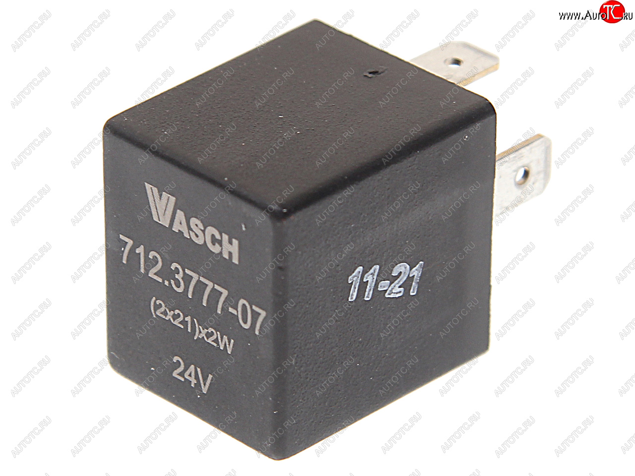 379 р. Реле поворота 24V (2х21)х2 аналог HELLA 4AZ 001 879-021 ЭНЕРГОМАШ ЭНЕРГОМАШ 712.3777-07  с доставкой в г. Кемерово
