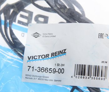 2 599 р. Прокладка крышки клапанной FORD Focus (04-),Mondeo (07-) (1.6) VICTOR REINZ VICTOR REINZ 71-36659-00  с доставкой в г. Кемерово. Увеличить фотографию 3