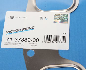 739 р. Прокладка ЯМЗ-650.10 коллектора выпускного VICTOR REINZ VICTOR REINZ 71-37889-00  с доставкой в г. Кемерово. Увеличить фотографию 2
