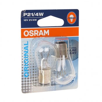 286 р. Лампа 12V P214W BAZ15d блистер (2шт.) OSRAM OSRAM 7225-02b  с доставкой в г. Кемерово. Увеличить фотографию 1