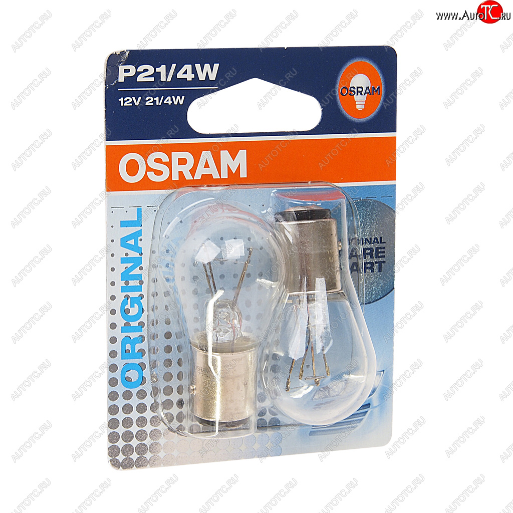 286 р. Лампа 12V P214W BAZ15d блистер (2шт.) OSRAM OSRAM 7225-02b  с доставкой в г. Кемерово