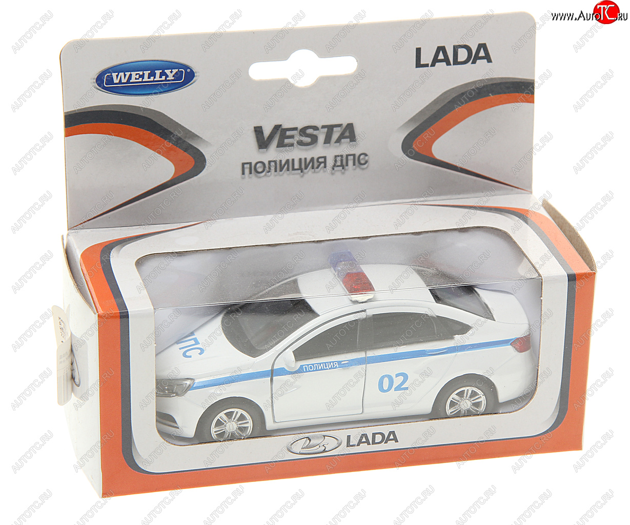 849 р. Модель автомобиля ЛАДА Vesta металлическая WELLY WELLY 727024727048727031  с доставкой в г. Кемерово