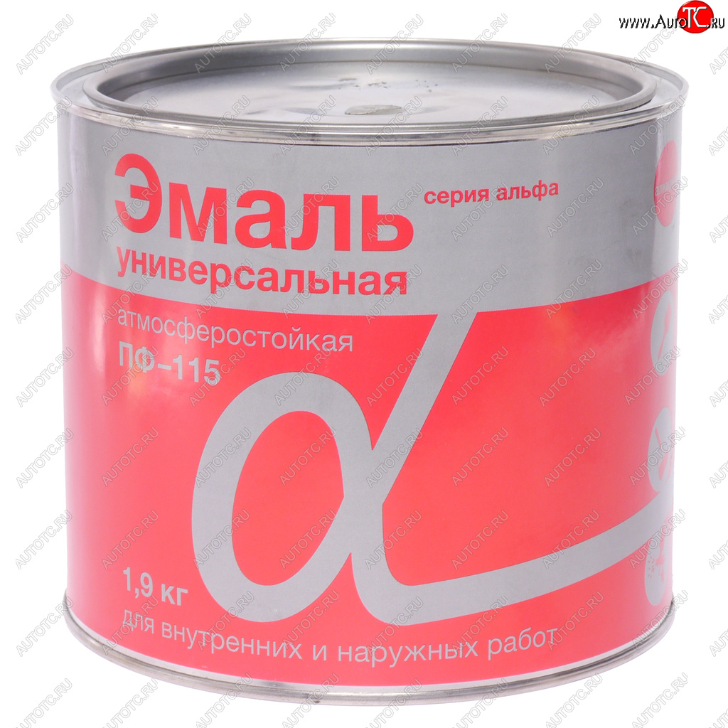 549 р. Краска серая 1.9кг ПФ-115 АЛЬФА АЛЬФА 732  с доставкой в г. Кемерово