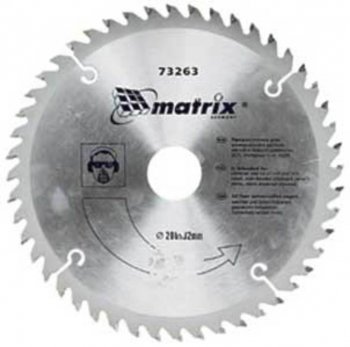 379 р. Диск пильный 140х20мм 20 зубьев + кольцо 1620 MATRIX MATRIX 73210  с доставкой в г. Кемерово. Увеличить фотографию 1