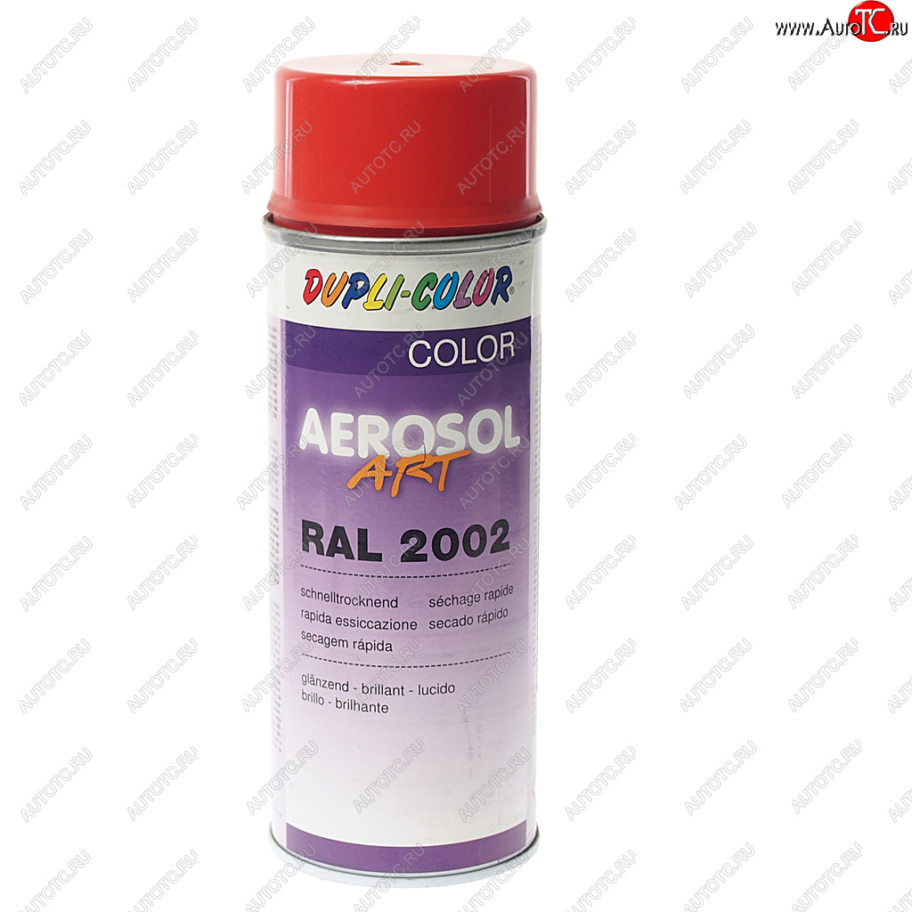 253 р. Краска оранжевая 400мл RAL2002 DUPLI COLOR DUPLI COLOR 732935  с доставкой в г. Кемерово