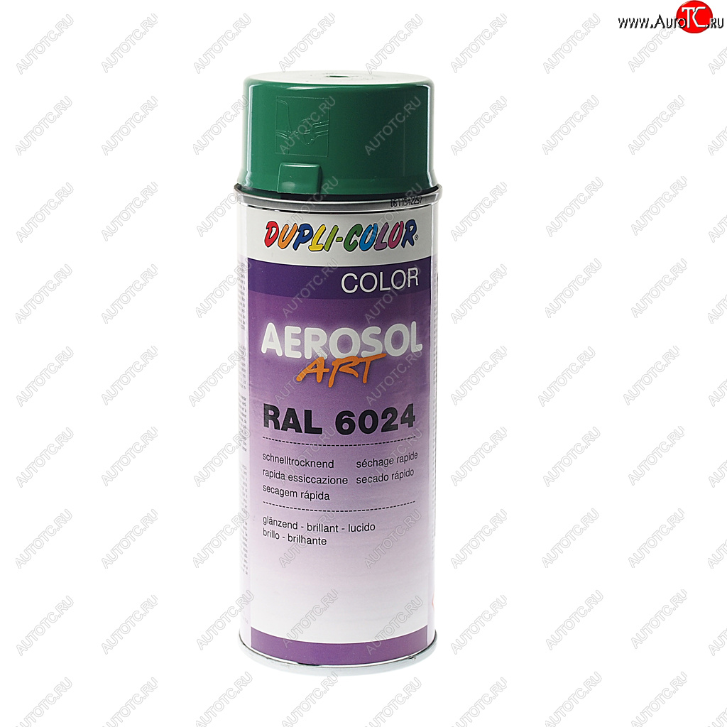 264 р. Краска зеленый трафик 400мл RAL6024 DUPLI COLOR DUPLI COLOR 733062  с доставкой в г. Кемерово