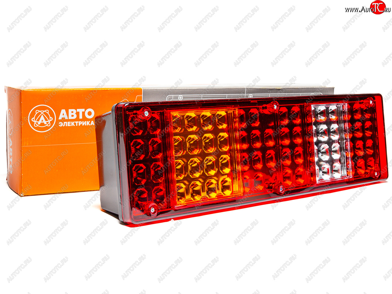 1 999 р. Фонарь задний КАМАЗ левый (разъем Tyco Electronics) AVTOELECTRICA AVTOELECTRICA 7452.3716-09 ае  с доставкой в г. Кемерово