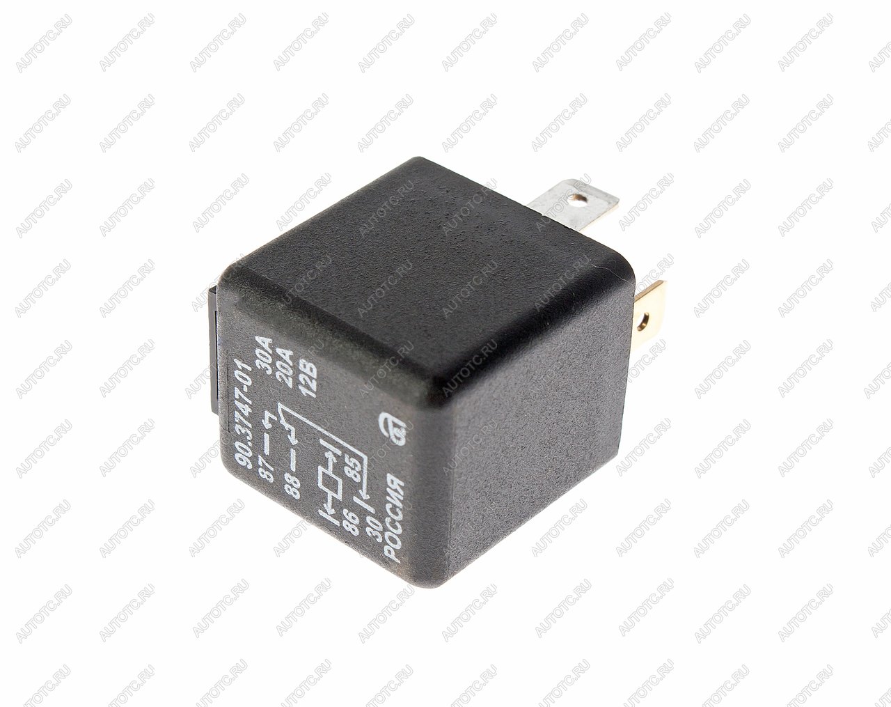 155 р. Реле электромагнитное 12V 5-ти контактное 3020А переключ. карман под кронштейн АВАР АВАР 75.3777-01  с доставкой в г. Кемерово