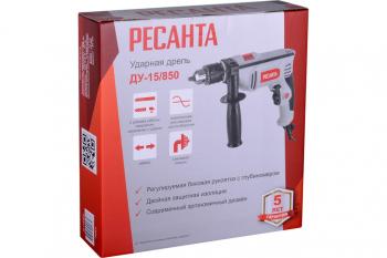 3 599 р. Дрель ударная 850Вт РЕСАНТА РЕСАНТА 7583  с доставкой в г. Кемерово. Увеличить фотографию 15