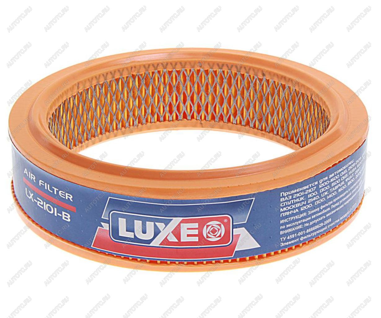 169 р. Элемент фильтрующий ВАЗ-2101-2109 воздушный LUXE LUXE 761  с доставкой в г. Кемерово