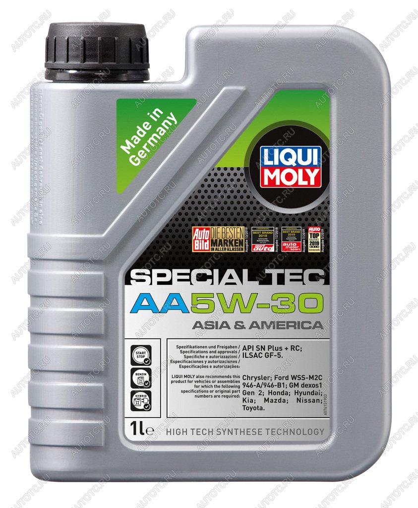 1 489 р. Масло моторное SPECIAL TEC AA GF-6А 5W30 синт.1л LIQUI MOLY LIQUI MOLY 7615  с доставкой в г. Кемерово