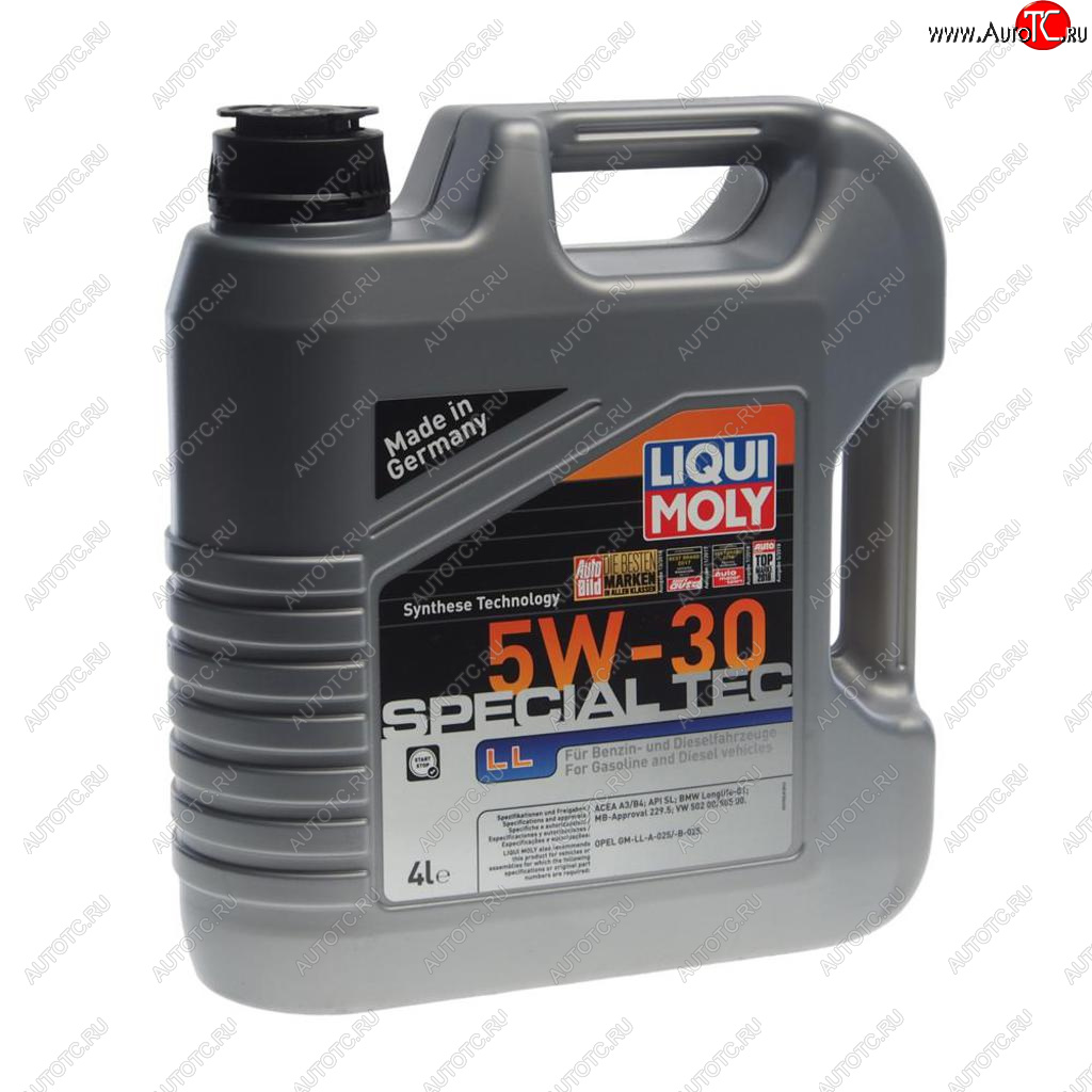 5 599 р. Масло моторное SPECIAL TEC LL 5W30 синт.4л LIQUI MOLY LIQUI MOLY 7654  с доставкой в г. Кемерово