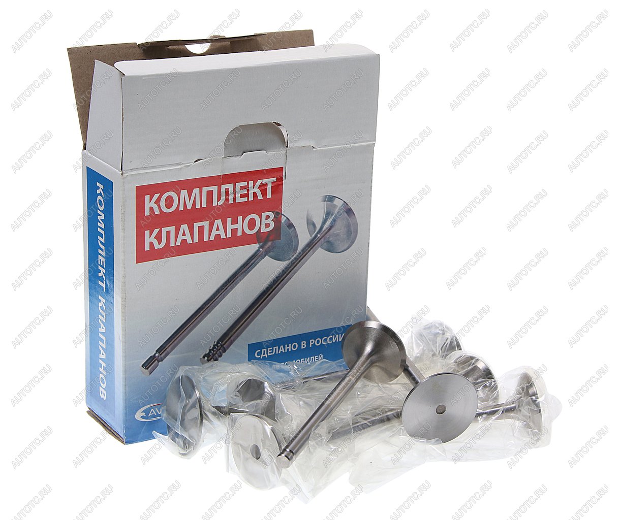 1 999 р. Клапан впусквыпуск ЛАДА Largus V8 8шт. AVTOSTANDART AVTOSTANDART 7701475896-99  с доставкой в г. Кемерово