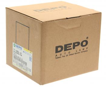 2 689 р. Фара SCANIA 4,P,G,R,T series дальнего света левая внутреняя DEPO DEPO 7712003lue  с доставкой в г. Кемерово. Увеличить фотографию 4