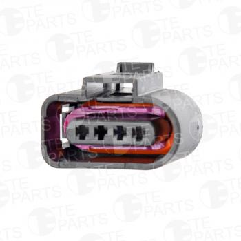 349 р. Разъем VW AUDI SEAT SKODA электрический (4-х контактный) TE PARTS TE PARTS 7740423  с доставкой в г. Кемерово. Увеличить фотографию 2