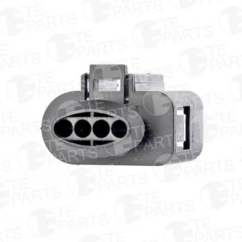 349 р. Разъем VW AUDI SEAT SKODA электрический (4-х контактный) TE PARTS TE PARTS 7740423  с доставкой в г. Кемерово. Увеличить фотографию 3