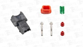 589 р. Разъем HYUNDAI KIA электрический (2-х контактный) TE PARTS TE PARTS 7741625  с доставкой в г. Кемерово. Увеличить фотографию 1