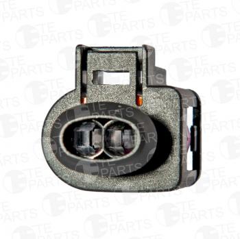 339 р. Разъем VW AUDI SEAT SKODA электрический (2-х контактный) TE PARTS TE PARTS 7746718  с доставкой в г. Кемерово. Увеличить фотографию 2
