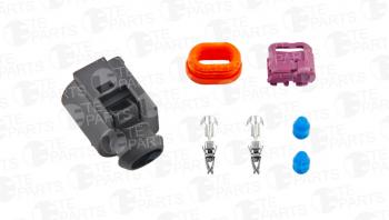 339 р. Разъем VW AUDI SEAT SKODA электрический (2-х контактный) TE PARTS TE PARTS 7746718  с доставкой в г. Кемерово. Увеличить фотографию 1