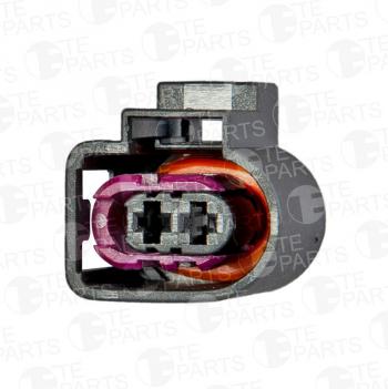339 р. Разъем VW AUDI SEAT SKODA электрический (2-х контактный) TE PARTS TE PARTS 7746718  с доставкой в г. Кемерово. Увеличить фотографию 3
