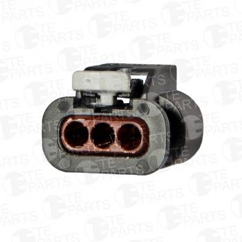 619 р. Разъем VW AUDI SEAT SKODA электрический (3-х контактный) TE PARTS TE PARTS 7747066  с доставкой в г. Кемерово. Увеличить фотографию 2