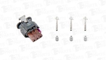 619 р. Разъем VW AUDI SEAT SKODA электрический (3-х контактный) TE PARTS TE PARTS 7747066  с доставкой в г. Кемерово. Увеличить фотографию 1