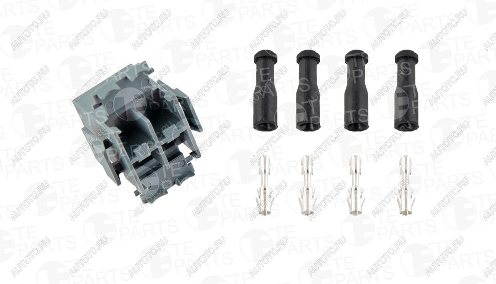 519 р. Разъем VOLVO электрический (4-х контактный) TE PARTS TE PARTS 7760035  с доставкой в г. Кемерово