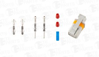 1 099 р. Разъем VOLVO MAN электрический (2-х контактный) TE PARTS TE PARTS 7790145  с доставкой в г. Кемерово. Увеличить фотографию 1