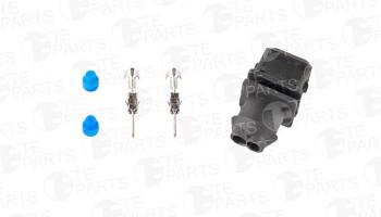 679 р. Разъем MERCEDES MAN VW электрический (2-х контактный) TE PARTS TE PARTS 7810027  с доставкой в г. Кемерово. Увеличить фотографию 1