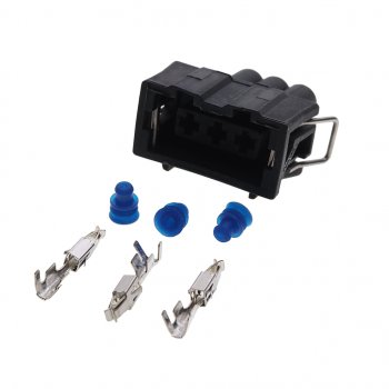 699 р. Разъем VW AUDI SEAT SKODA электрический (3-х контактный) TE PARTS TE PARTS 7810113 TE PARTS 7810113  с доставкой в г. Кемерово. Увеличить фотографию 1